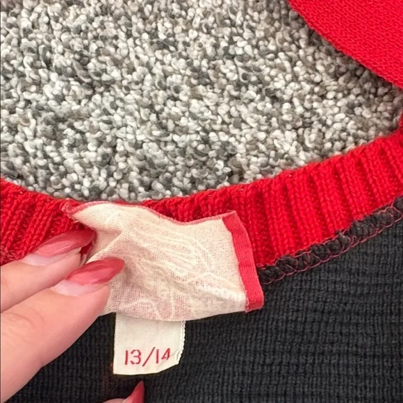 1970s Betsey Johnson Alley Cat Knit Two Piece Halter Set in Happy People Print - Picture 8 of 11